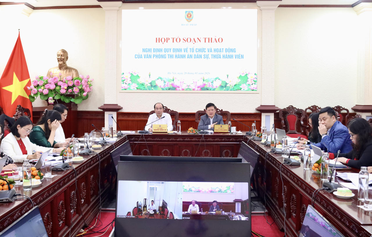 Hoàn thiện Nghị định về tổ chức, hoạt động của Văn phòng THADS và Thừa hành viên