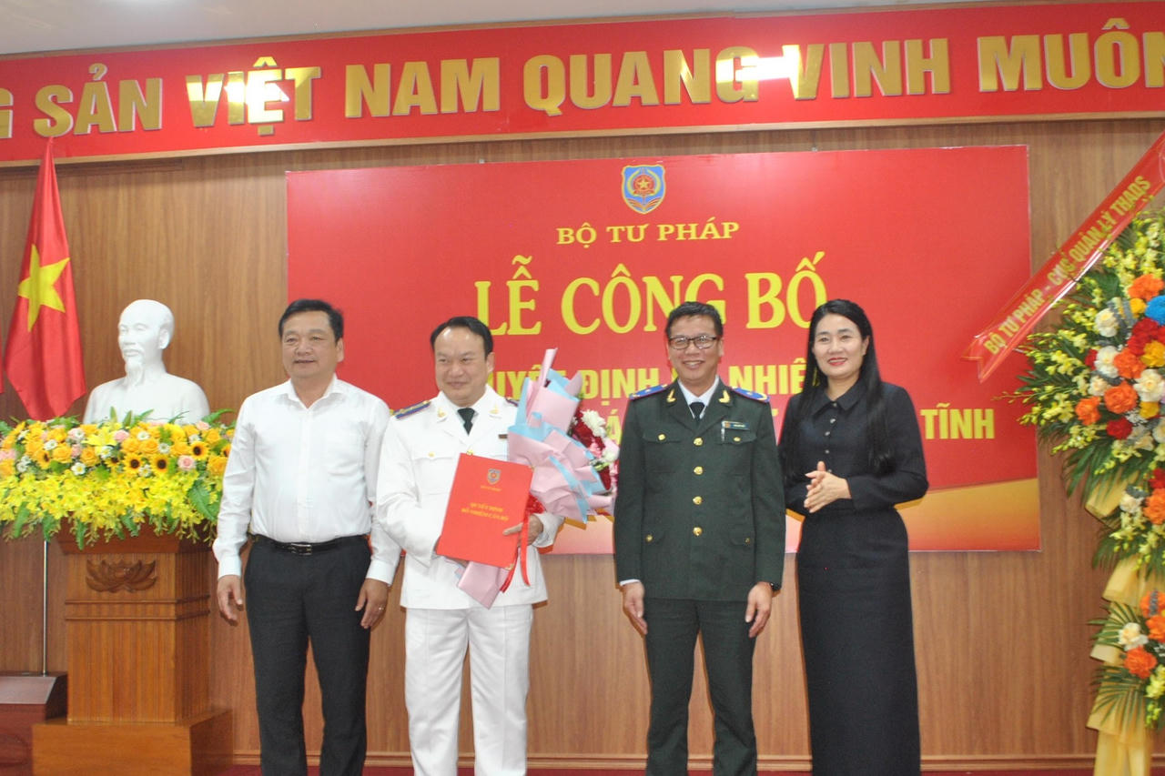 Ông Trương Công Hoàng được bổ nhiệm giữ chức Trưởng THADS Hà Tĩnh