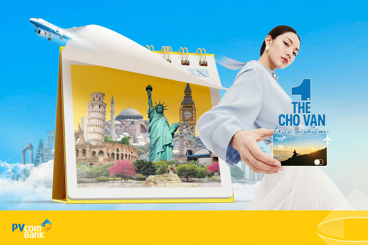 Khởi đầu năm mới đa dạng trải nghiệm cùng PVcomBank
