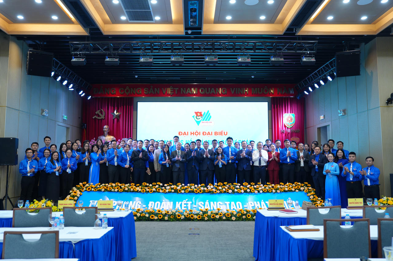 Tuổi trẻ Bộ Tư pháp gửi gắm kỳ vọng vào Đại hội XIV của Đảng