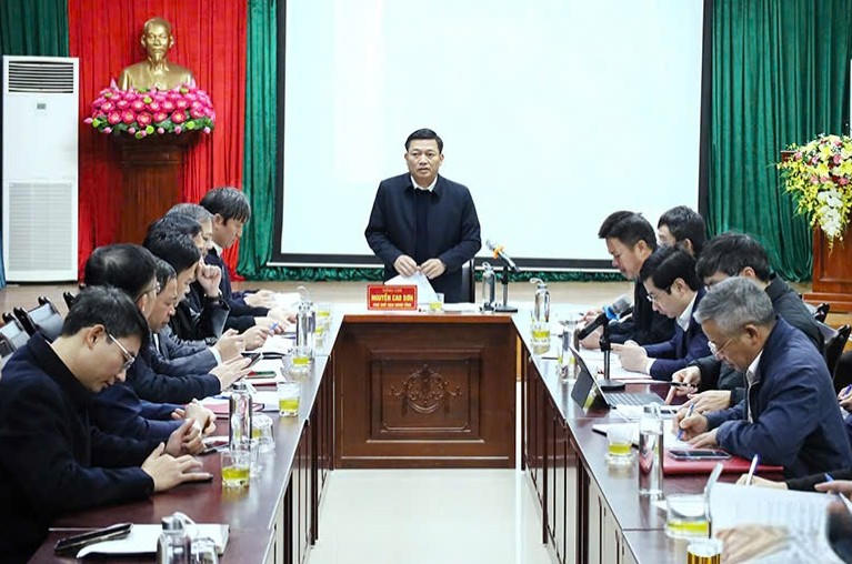 UBND tỉnh Ninh Bình kiểm tra tiến độ một số dự án giao thông khu vực Hà Nam