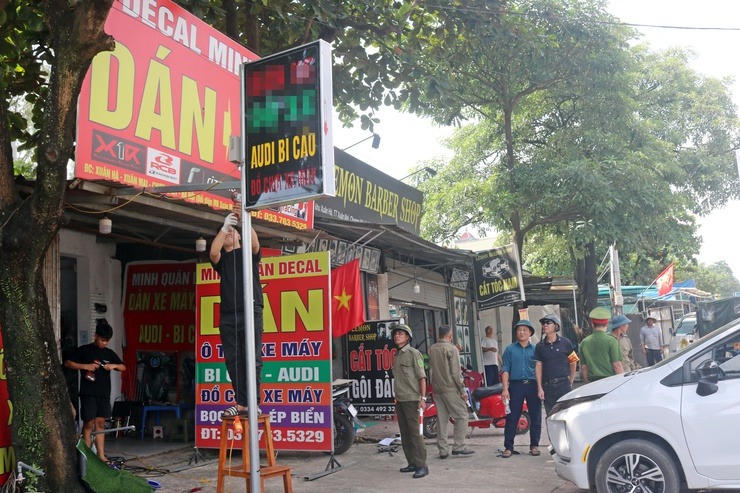 Xã Xuân Mai (Hà Nội) lập Ban Chỉ đạo xử lý triệt để ùn tắc, ngập úng và ô nhiễm