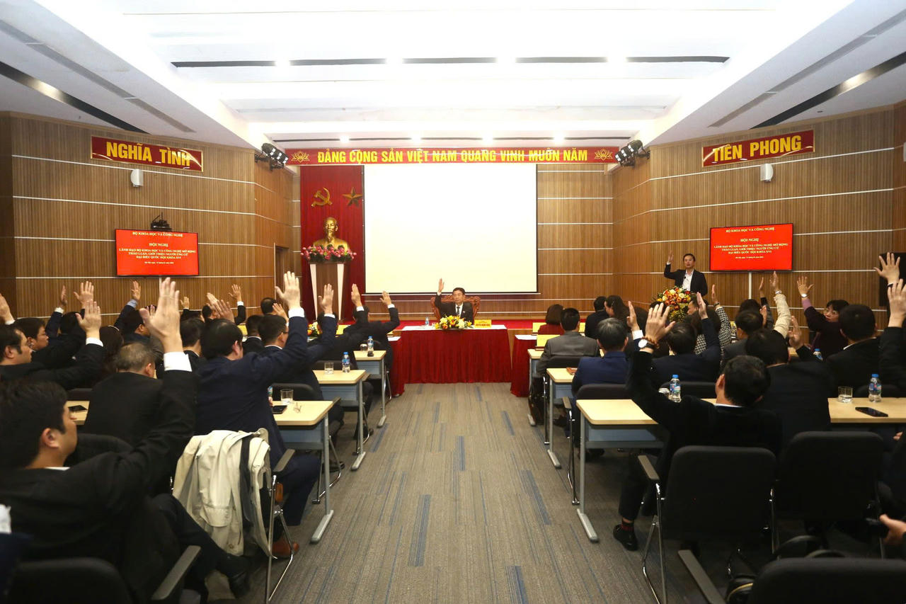 150 cử tri Bộ Khoa học và Công nghệ thống nhất giới thiệu Thứ trưởng Thường trực Bộ KH-CN Vũ Hải Quân ứng cử ĐBQH khóa XVI