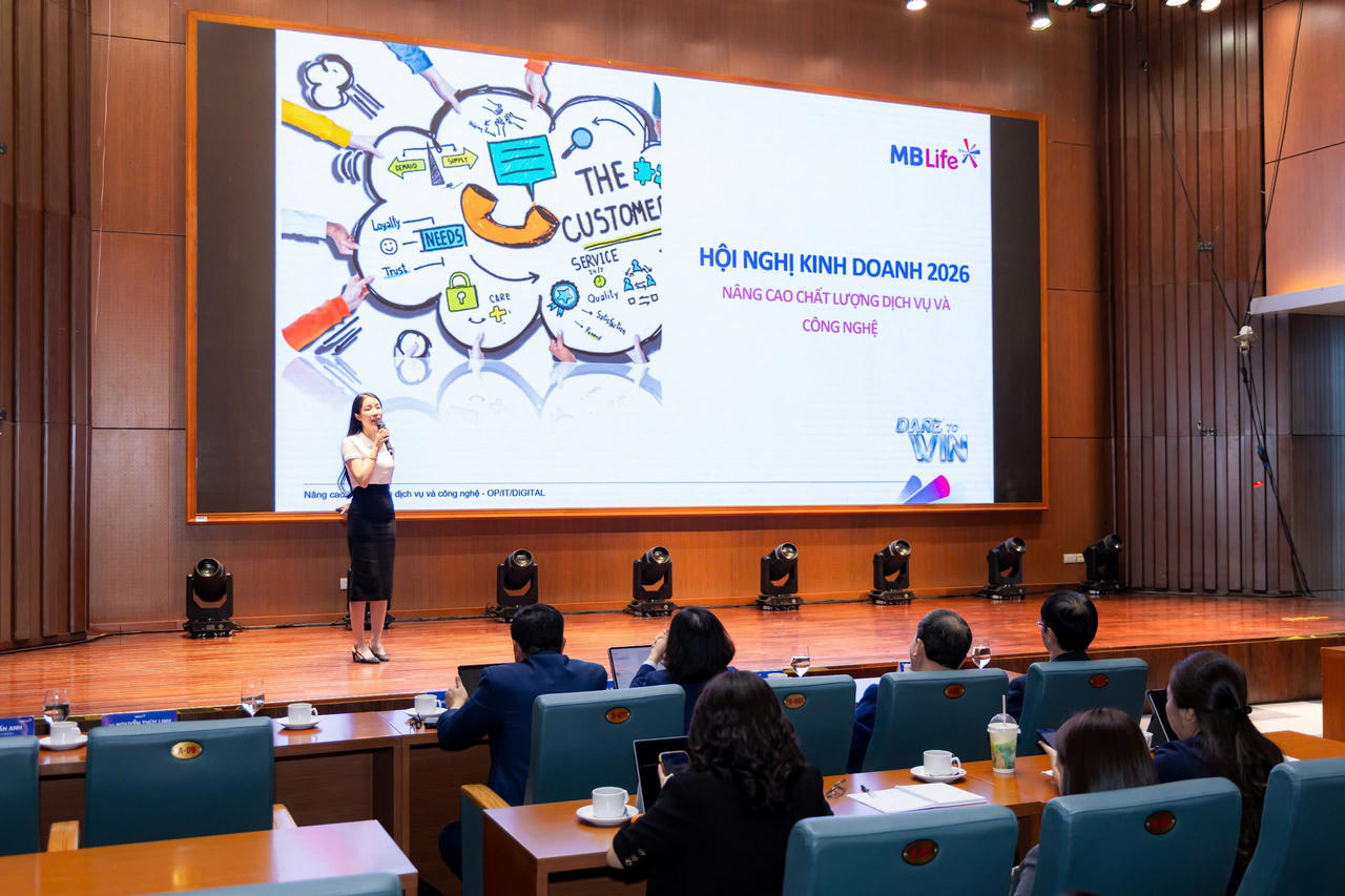 Lãnh đạo các khối trình bày định hướng và mục tiêu trong năm 2026.