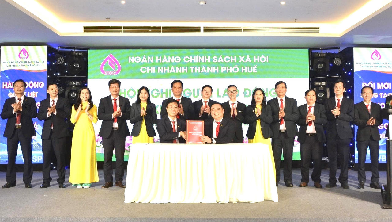 Chi nhánh NHCSXH TP Huế: Phấn đấu tăng trưởng dư nợ trên 10% trong năm 2026