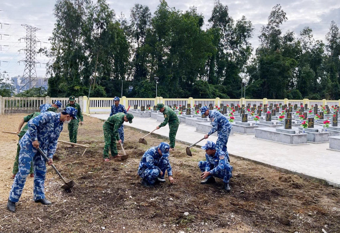 Tuổi trẻ Vùng Cảnh sát biển 2 sôi nổi hành động chào mừng thành công Đại hội XIV