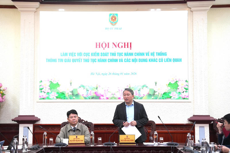 Hệ thống thông tin giải quyết thủ tục hành chính dự kiến sẽ vận hành toàn quốc từ ngày 1/7/2026