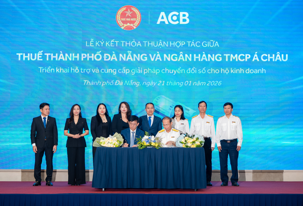 ACB tiếp tục đồng hành cùng hộ kinh doanh miền Trung khi chính sách thuế mới được áp dụng