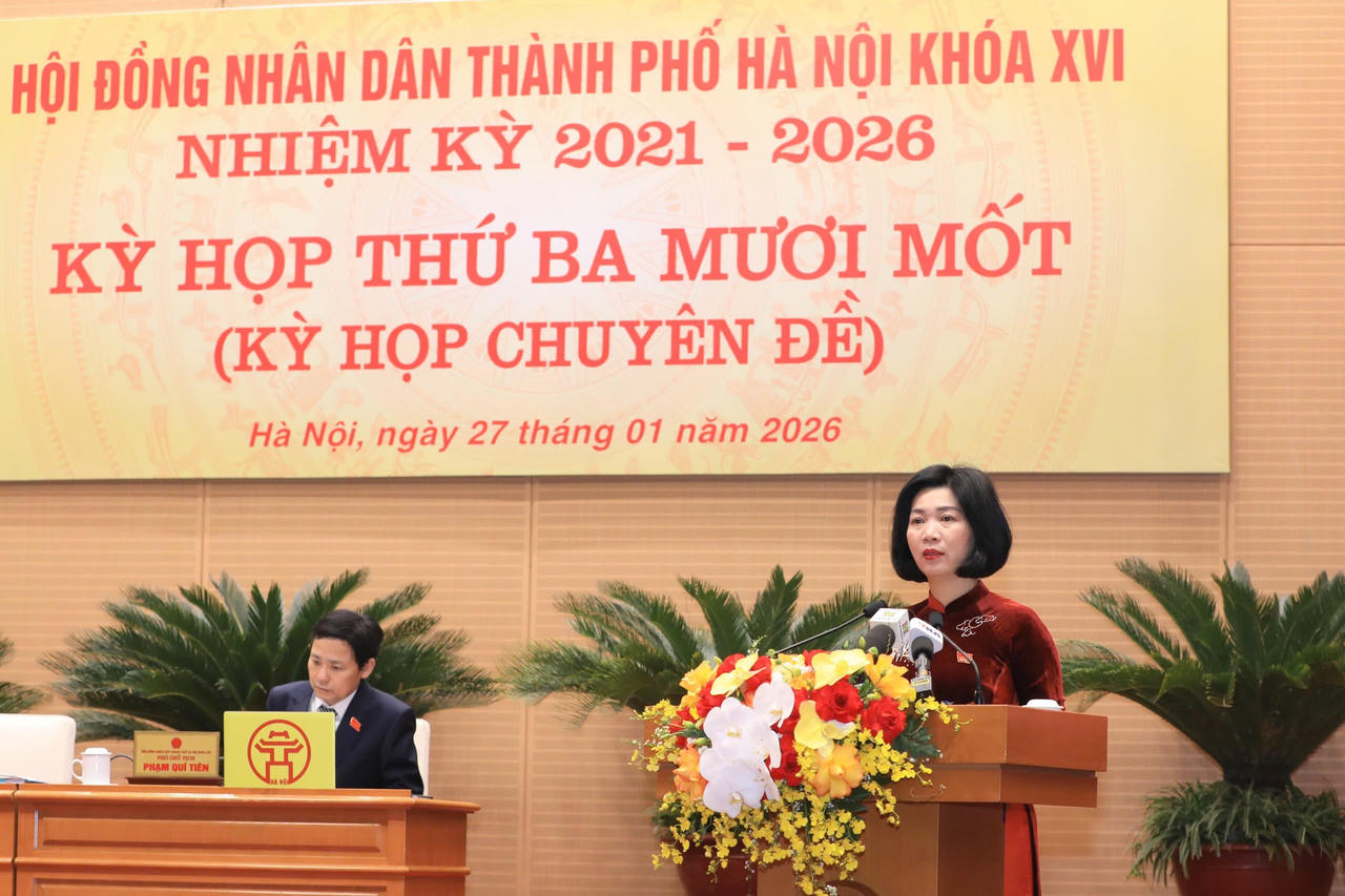 Khai mạc Kỳ họp thứ 31, HĐND TP Hà Nội: Xem xét các nội dung về công tác cán bộ