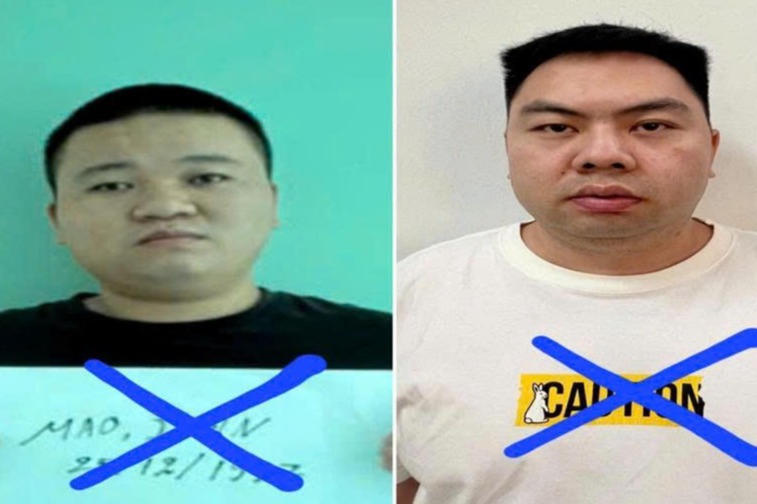 Công an tỉnh An Giang bàn giao 2 đối tượng truy nã người Trung Quốc