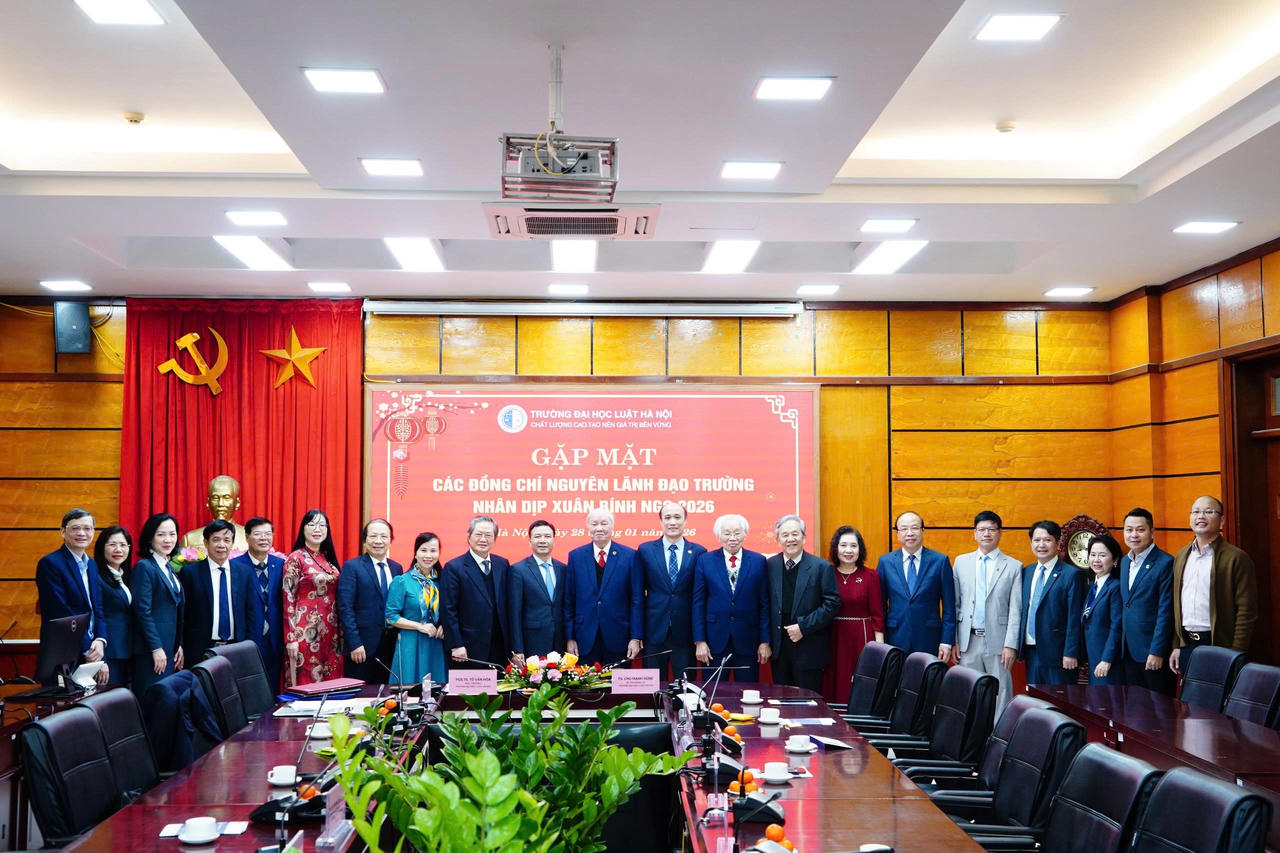 Trường Đại học Luật Hà Nội gặp mặt các nguyên lãnh đạo Nhà trường qua các thời kỳ