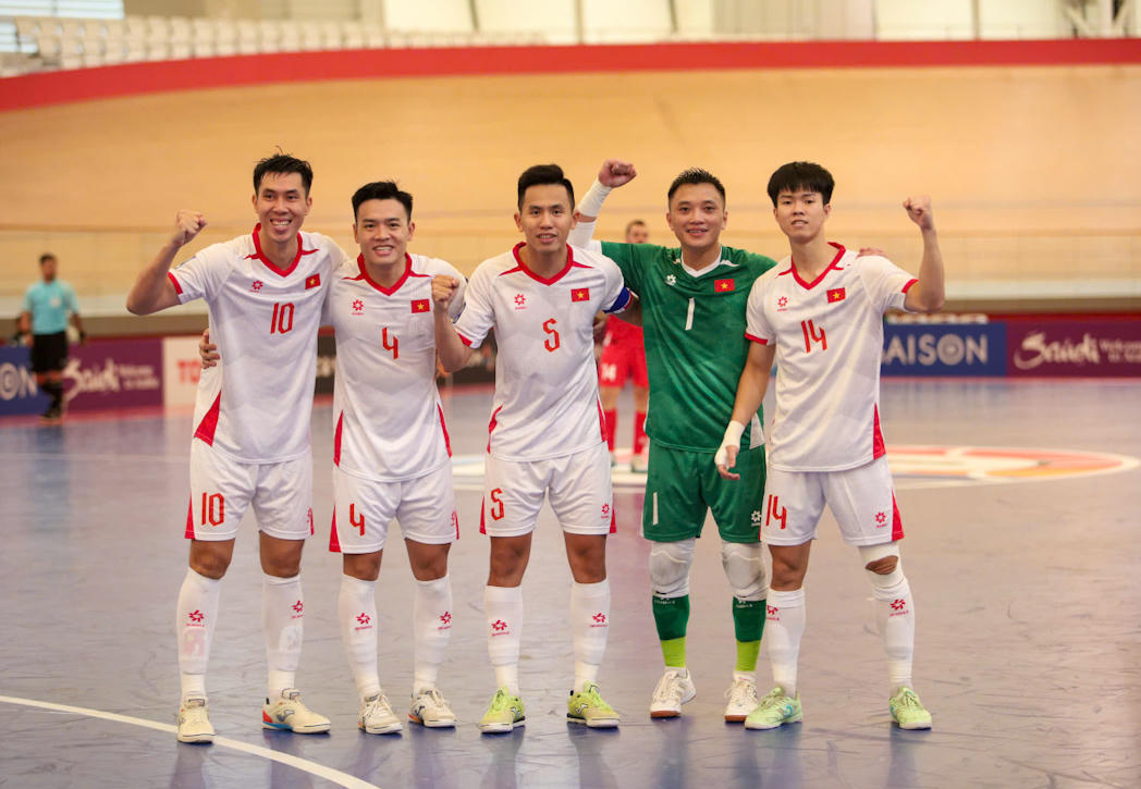 Đội tuyển futsal Việt Nam thắng trận thứ 2