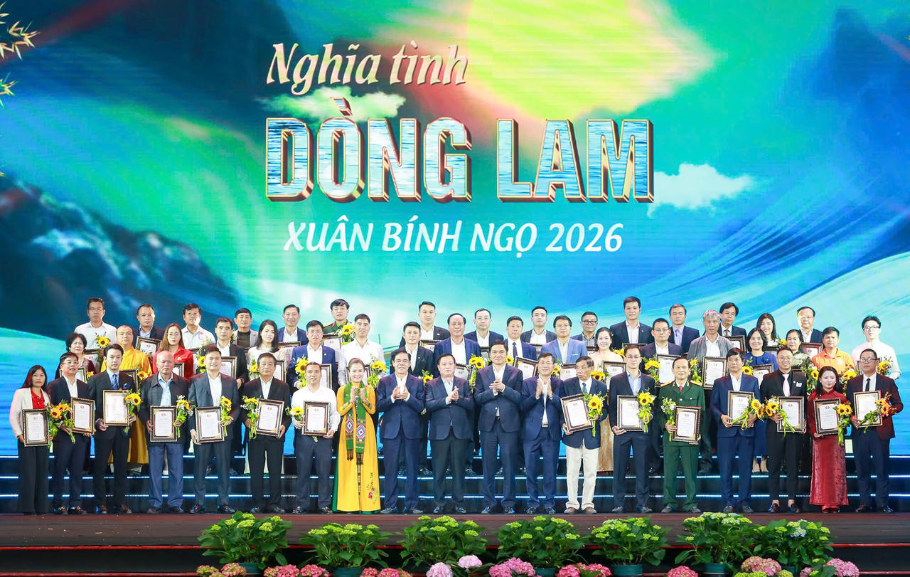 “Nghĩa tình Dòng Lam – Xuân Bính Ngọ 2026” huy động hơn 172 tỷ đồng chăm lo an sinh