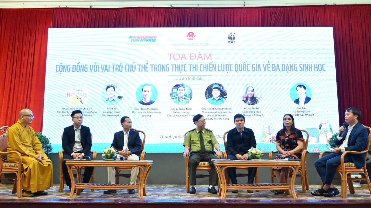 Huế lan tỏa mô hình “cộng đồng nói – cộng đồng thay đổi” trong bảo tồn đa dạng sinh học