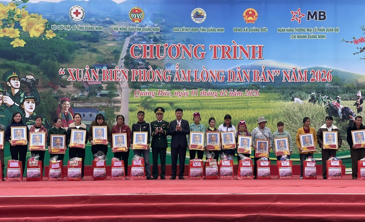 Quảng Ninh đồng loạt triển khai Chương trình 'Xuân Biên phòng ấm lòng dân bản' năm 2026