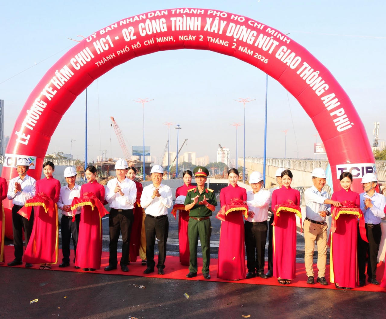 TP HCM thông xe siêu hầm chui An Phú, gỡ nút thắt kẹt xe cửa ngõ phía Đông