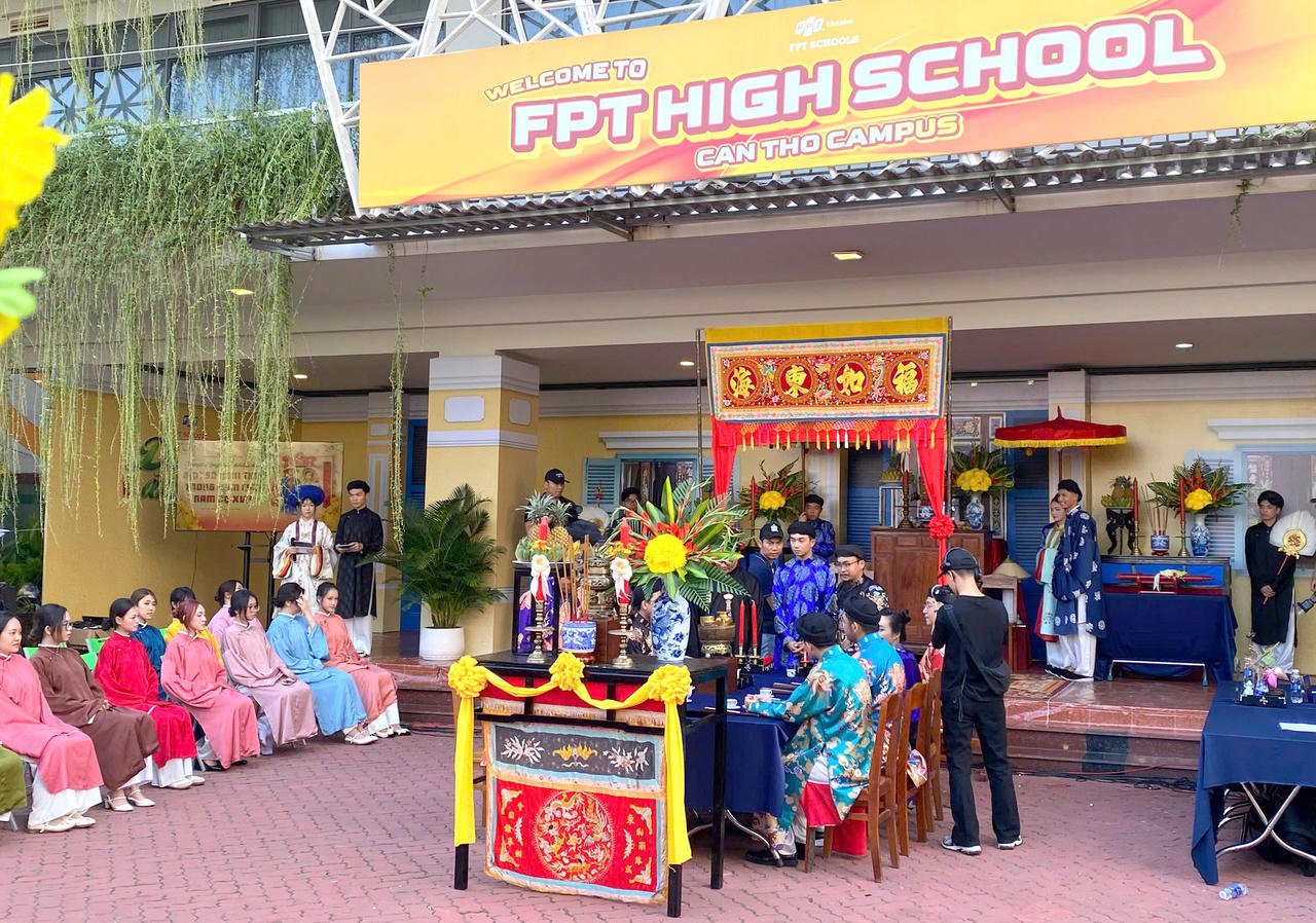 Phổ thông FPT Cần Thơ “Dìa quê ăn Tết” đậm đà bản sắc miền Tây