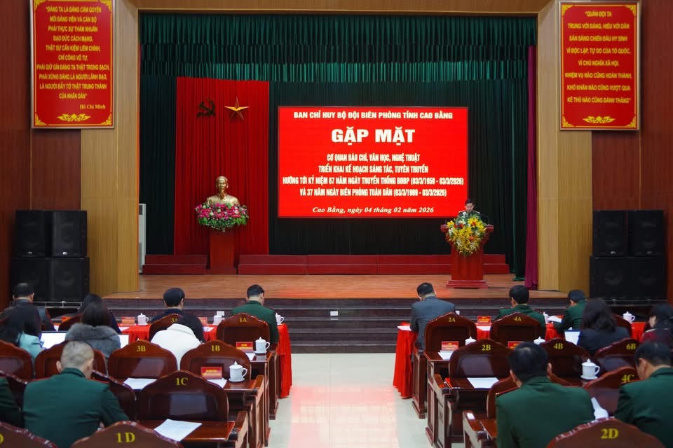 Bộ đội Biên phòng Cao Bằng và Báo chí: Chung tay bảo vệ vững chắc chủ quyền nơi địa đầu Tổ quốc