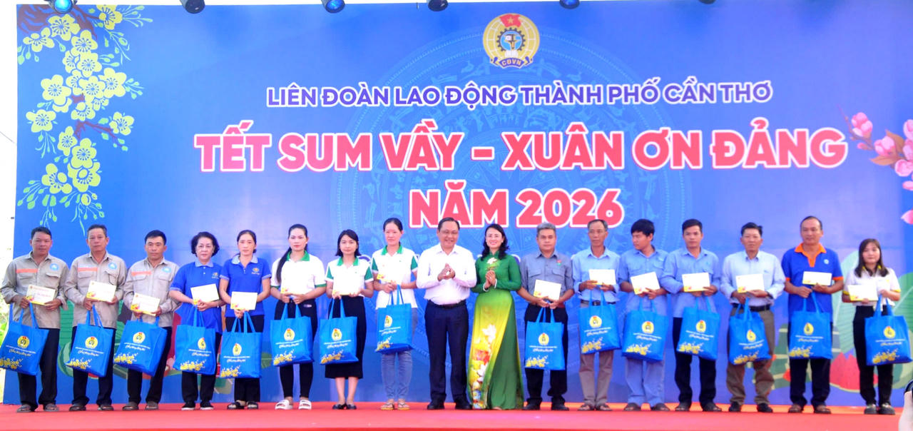 Cần Thơ tổ chức “Chợ Tết Công đoàn” cho công nhân, người lao động