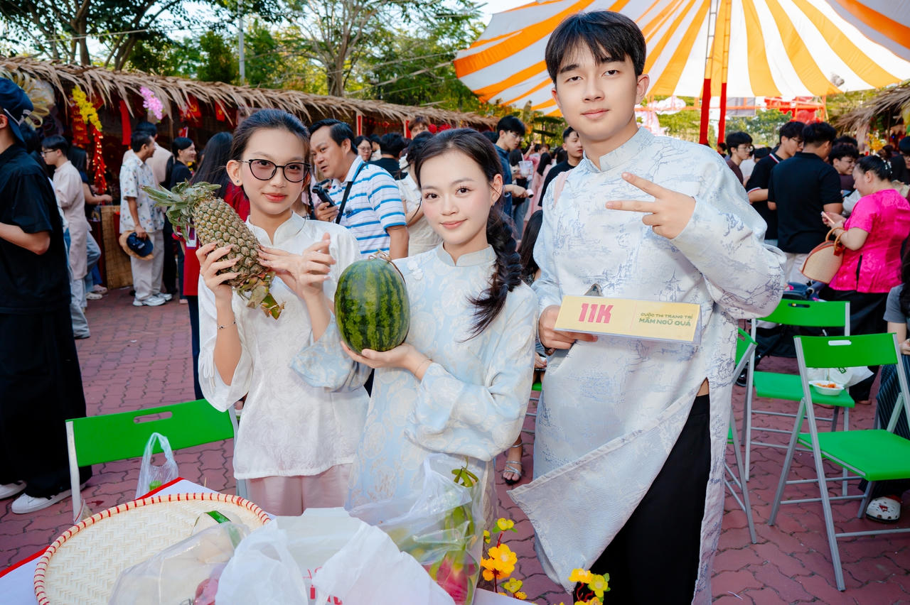 Phổ thông FPT Cần Thơ “Dìa quê ăn Tết” đậm đà bản sắc miền Tây