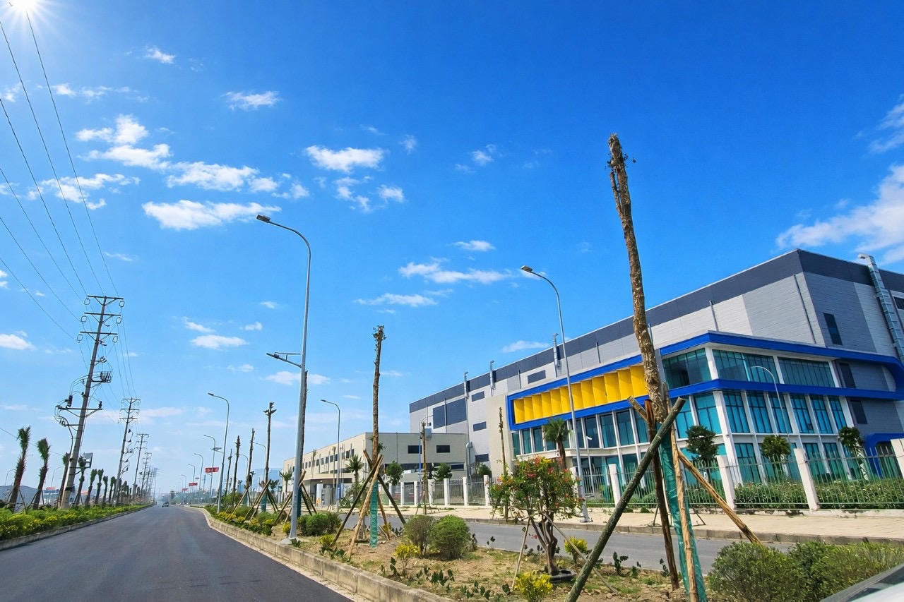 Một số nhà đầu tư đã triển khai xây dựng xong hoàn thiện sắp tới sẽ đi vào hoạt động. (Ảnh: Hoàng Tùng)