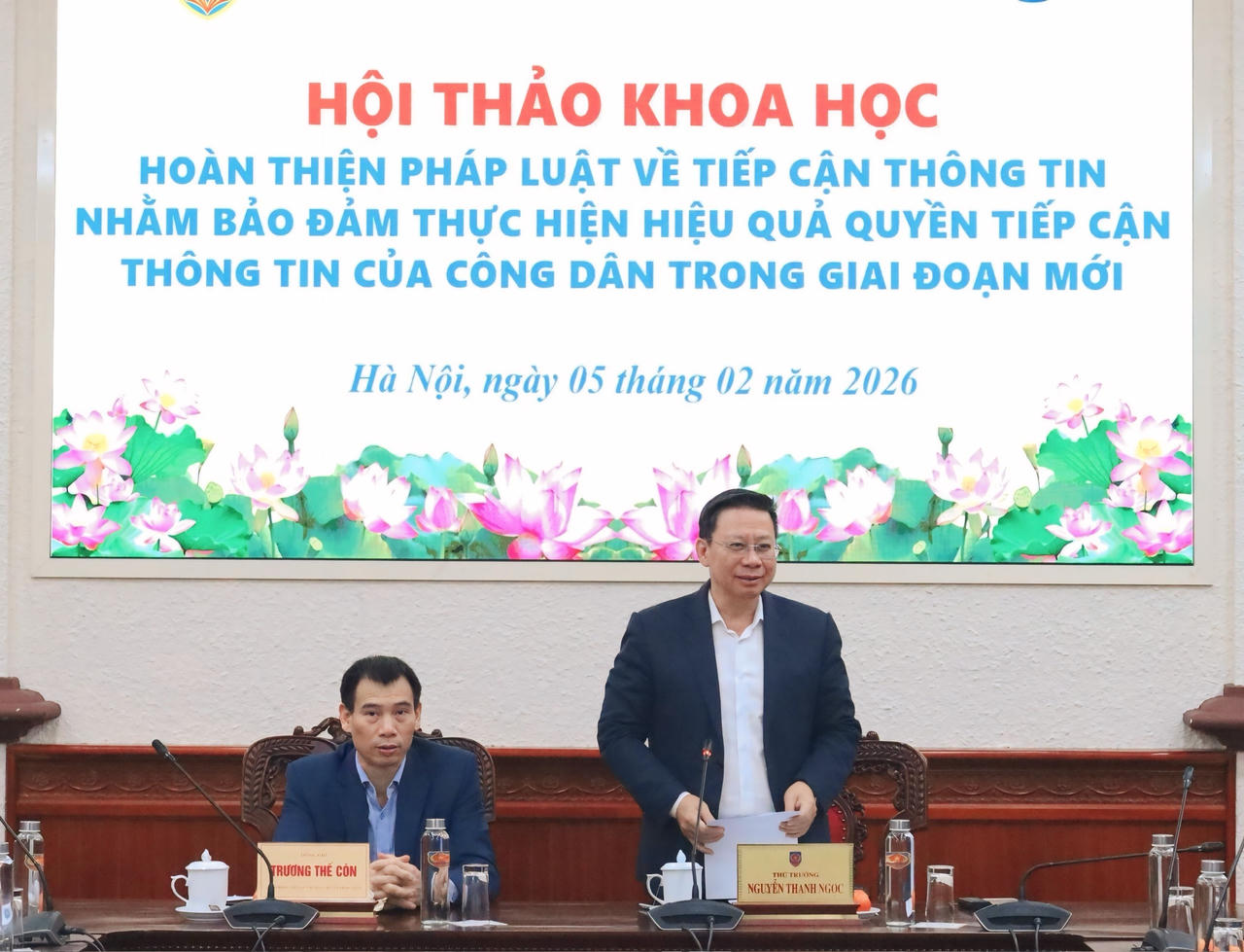 Bảo đảm quyền tiếp cận thông tin của công dân trong giai đoạn mới