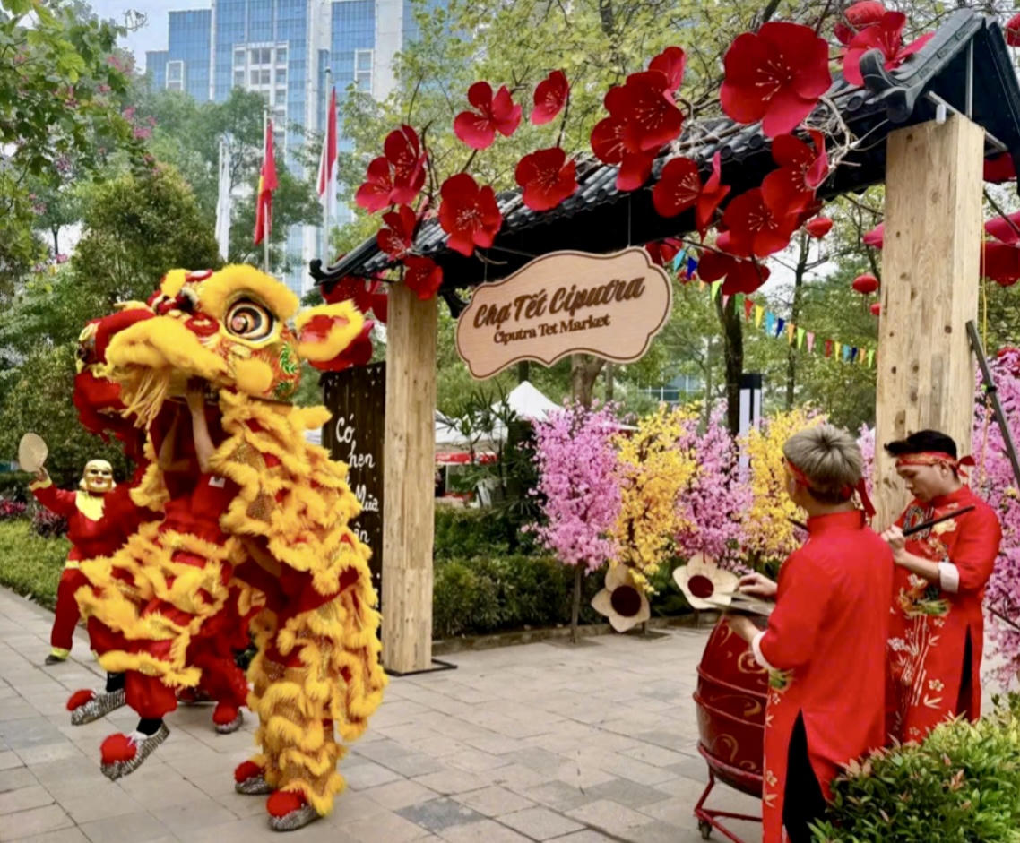 Chợ Tết CIPUTRA 2026: Xuân truyền thống trong lòng đô thị quốc tế