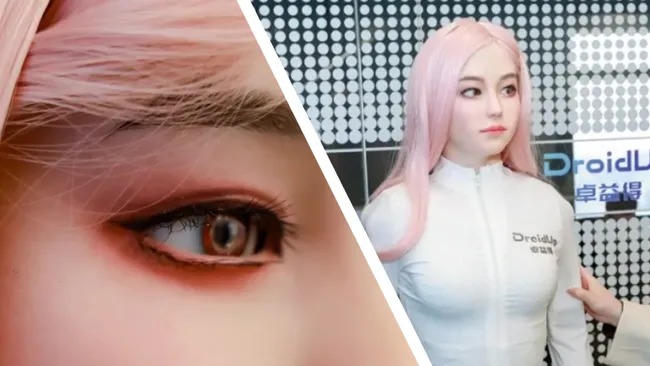 Robot AI có 'da thịt" ấm như người thật
