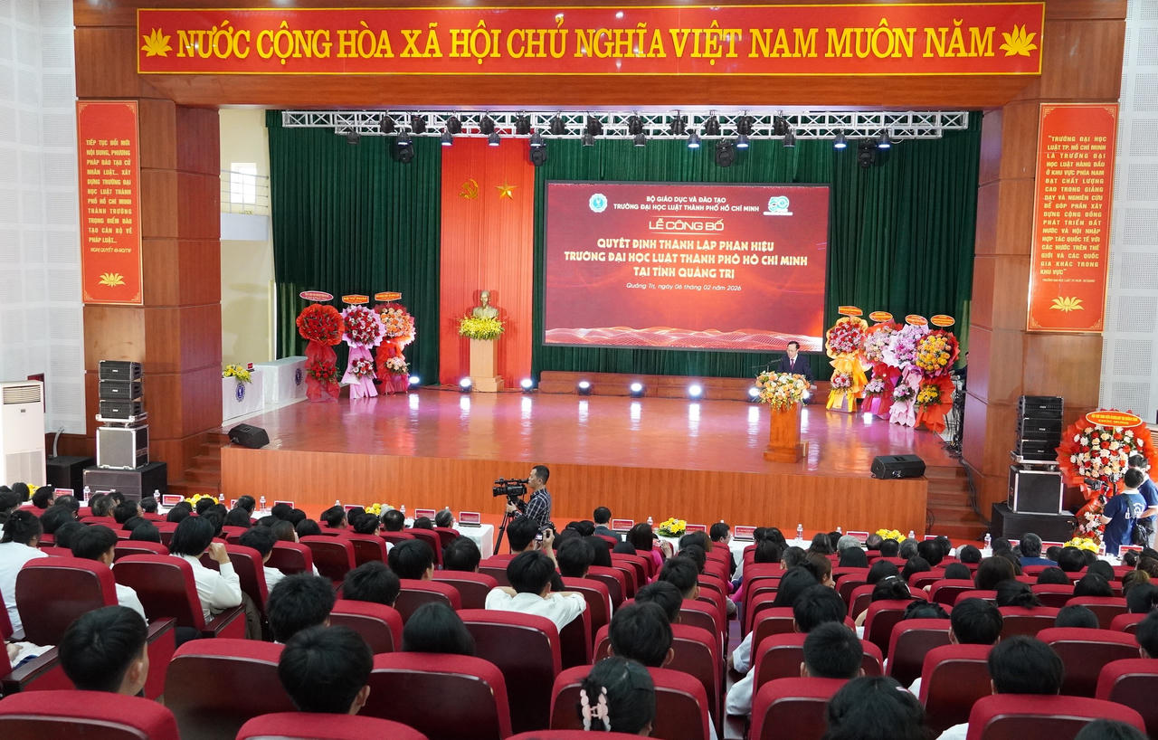 Lễ công bố có sự tham dự của đông đảo đại biểu.