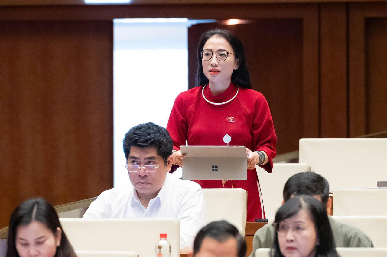 Đại biểu Trần Khánh Thu.