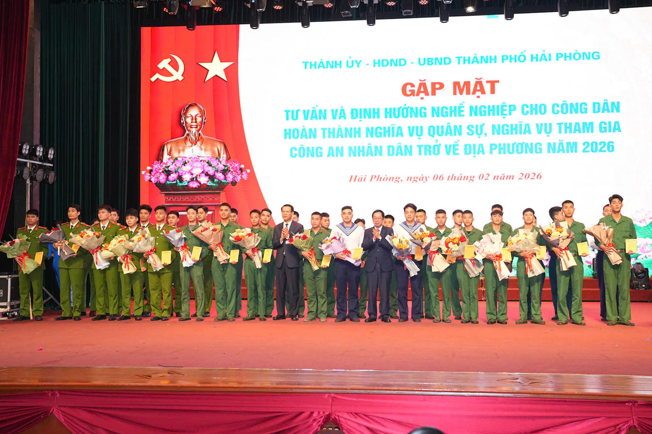 Hải Phòng chuẩn bị việc làm cho hơn 5.000 quân nhân, chiến sĩ Công an nhân dân