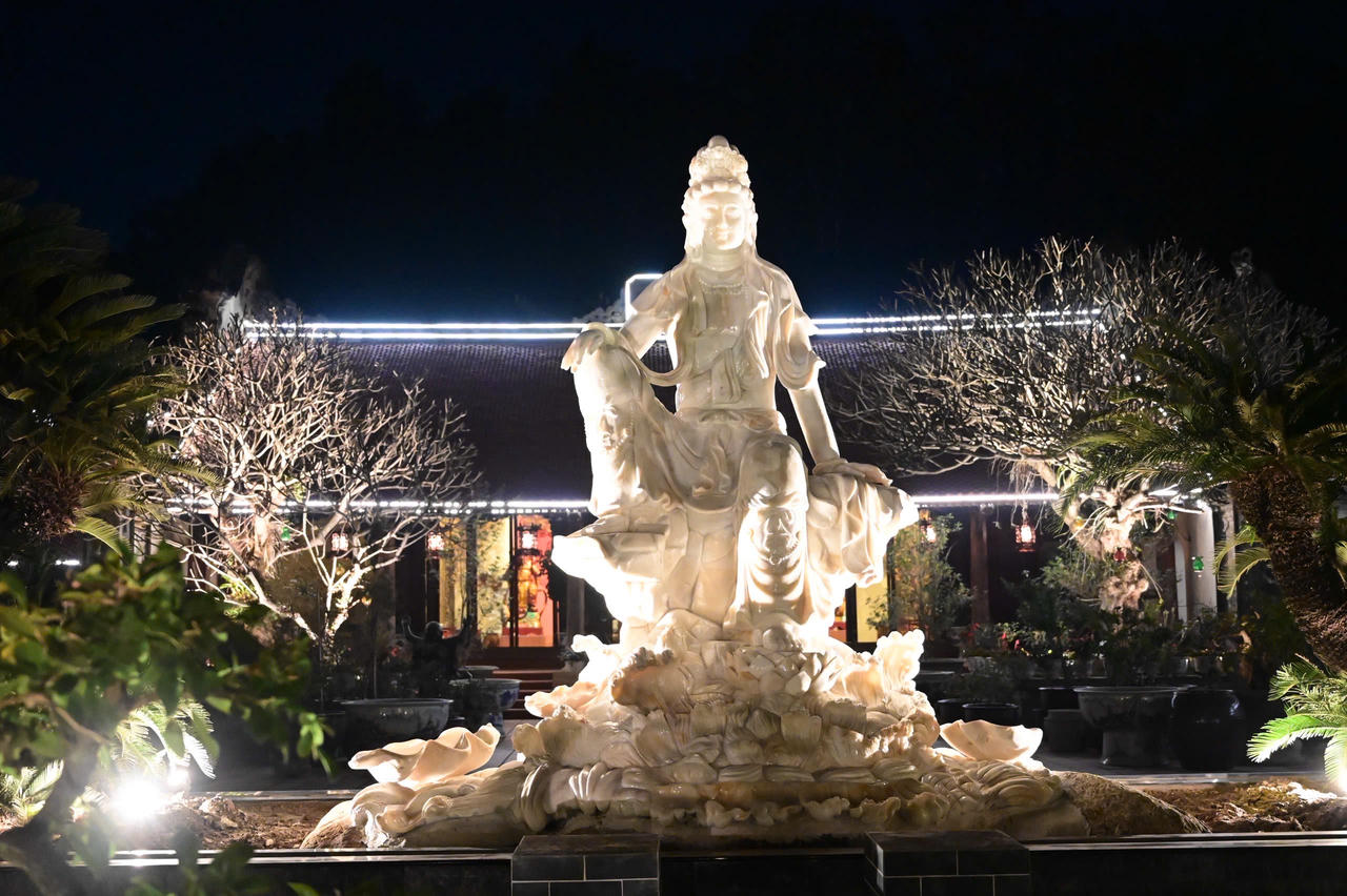 Trang nghiêm lễ an vị tôn tượng tại chùa Hồng Phúc, Hải Phòng
