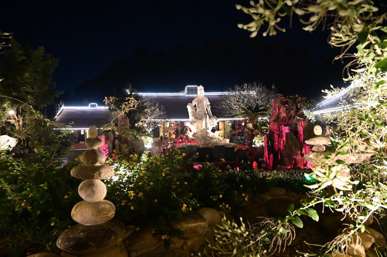 Trang nghiêm lễ an vị tôn tượng tại chùa Hồng Phúc, Hải Phòng
