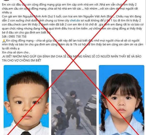 Thông tin sai sự thật trên mạng xã hội