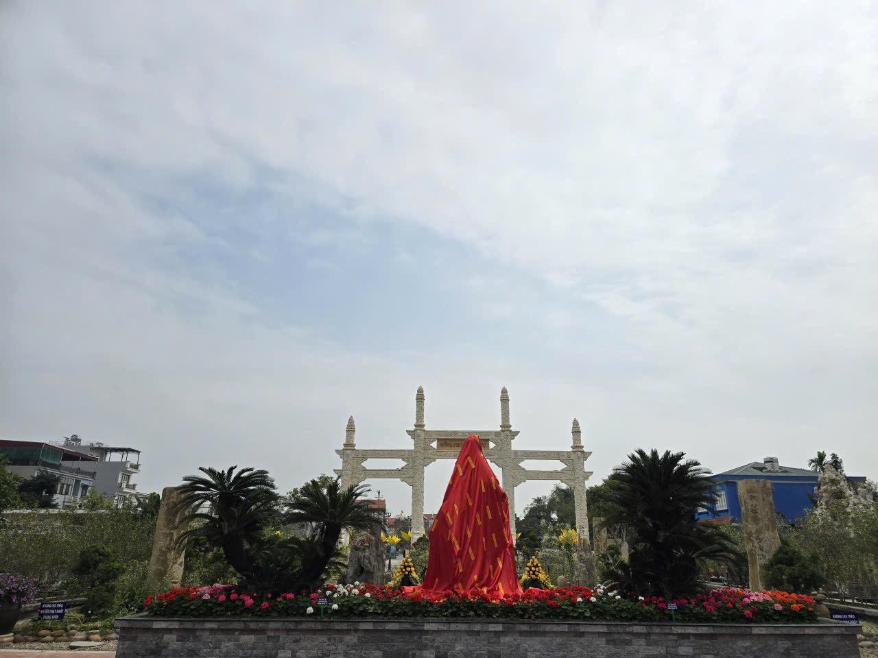 Trang nghiêm lễ an vị tôn tượng tại chùa Hồng Phúc, Hải Phòng
