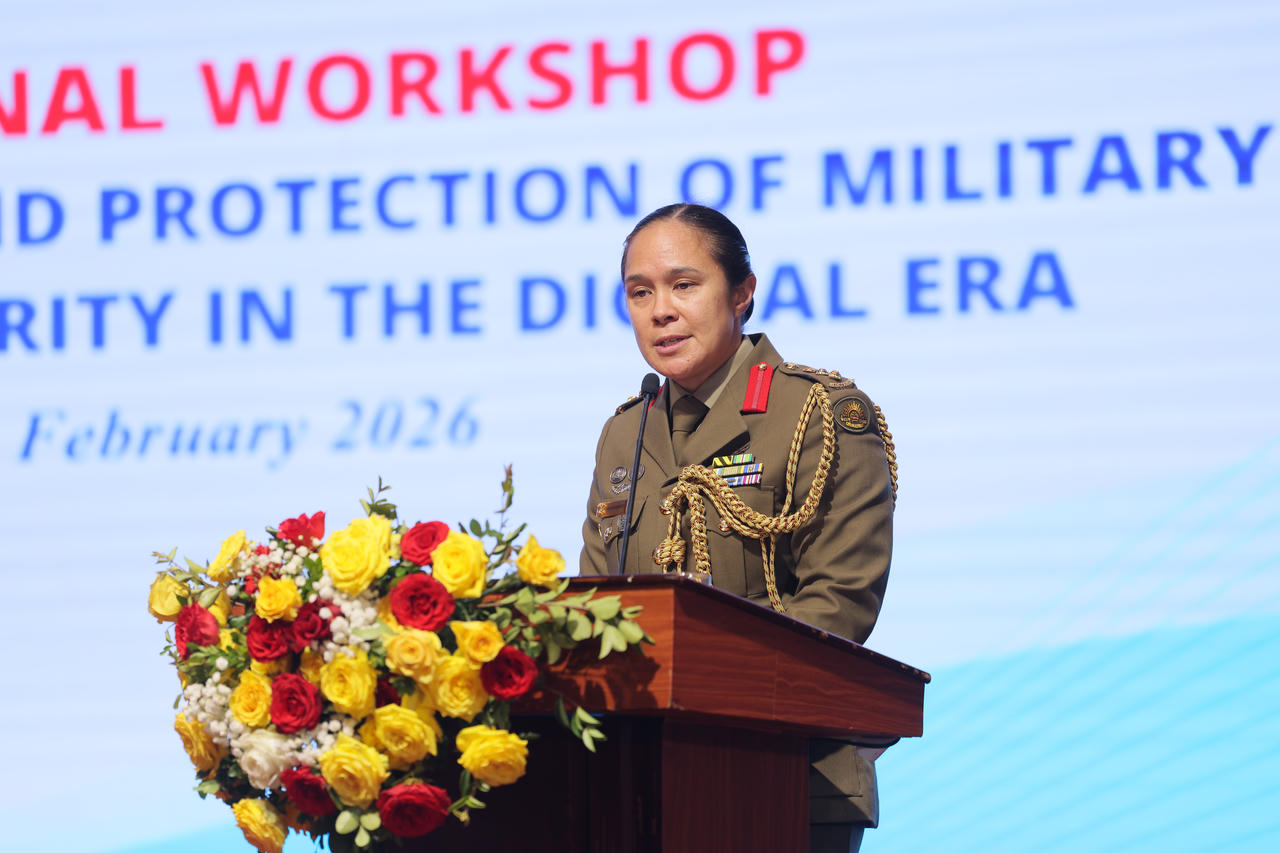 Hội thảo quốc tế 'Nâng cao năng lực, bảo đảm an toàn cho Phụ nữ Quân đội vì hòa bình và an ninh trong kỷ nguyên số'