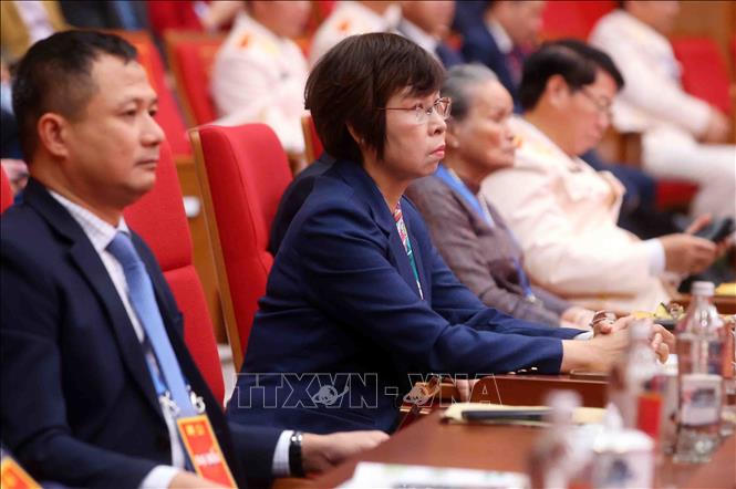 Các đại biểu dự buổi lễ. Ảnh: Phạm Kiên/TTXVN.