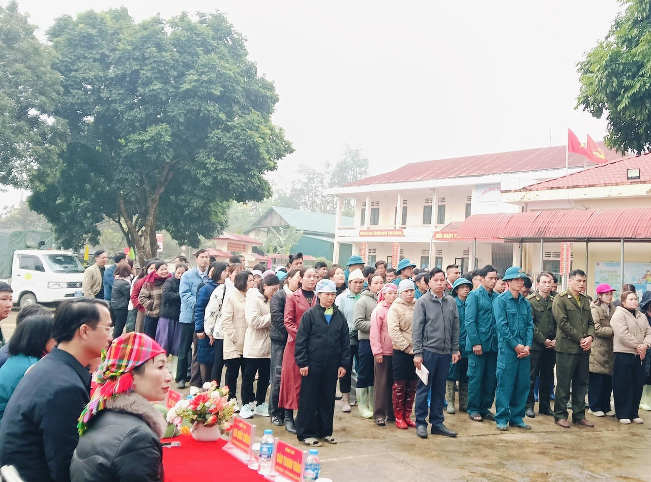 Quang cảnh buổi lễ phát động.&nbsp;