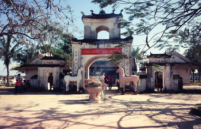 Đền Bạch Mã - Nghệ An. Ảnh: Thái Bình