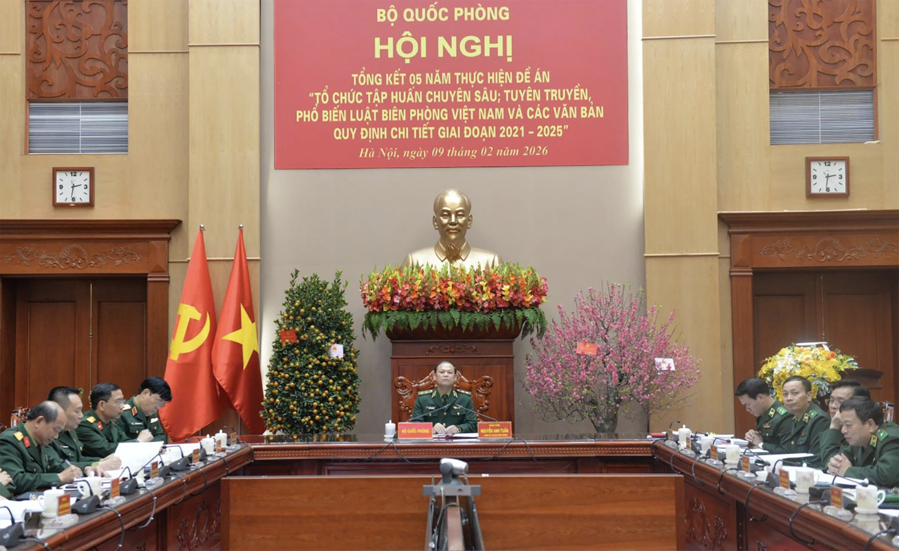 Tổng kết Đề án tập huấn chuyên sâu Luật Biên phòng Việt Nam