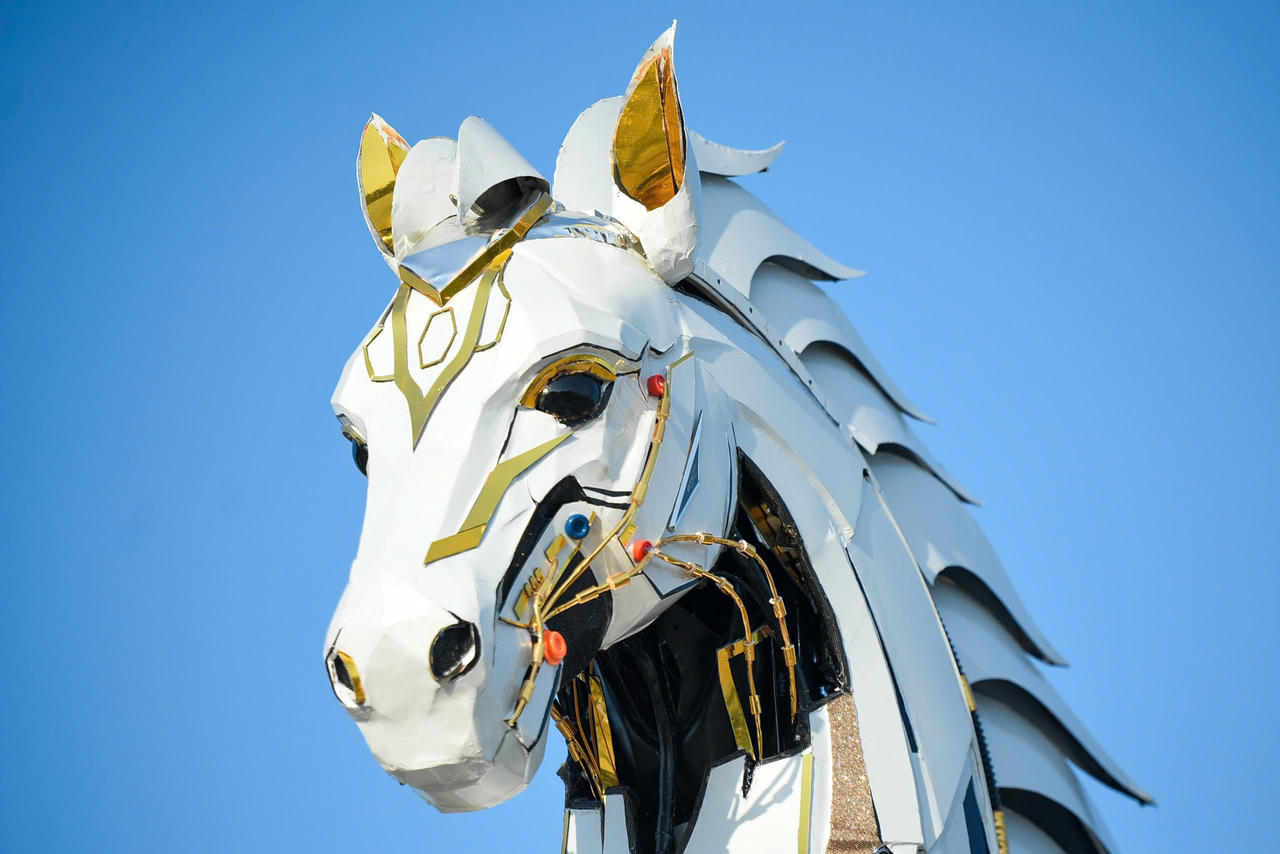 Đà Nẵng và Quảng Ngãi trình làng linh vật ngựa mang khát vọng bứt phá