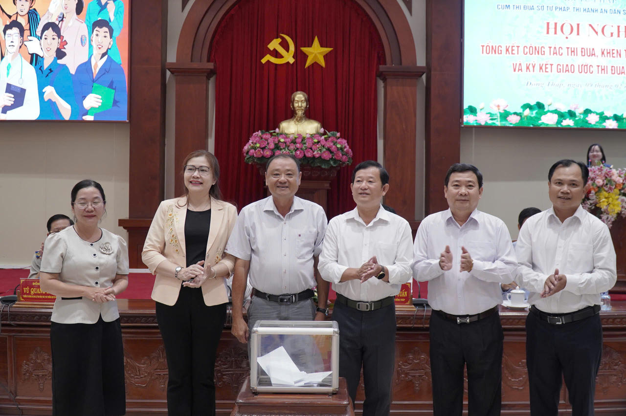 Cà Mau nhận nhiệm vụ Cụm trưởng  Cụm thi đua Sở Tư pháp, Thi hành án dân sự các tỉnh Nam bộ 2026