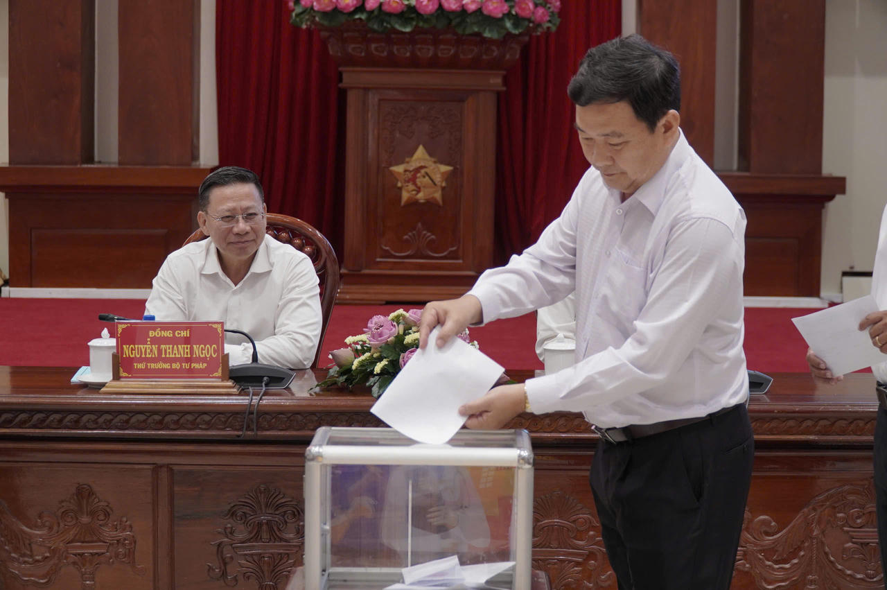 Cà Mau nhận nhiệm vụ Cụm trưởng  Cụm thi đua Sở Tư pháp, Thi hành án dân sự các tỉnh Nam bộ 2026