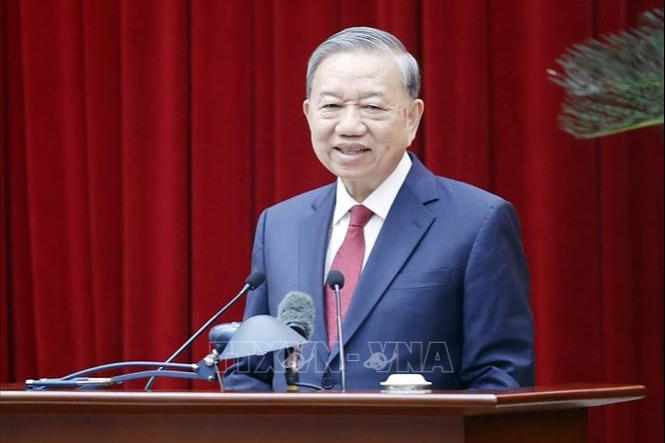 Toàn văn Phát biểu của Tổng Bí thư Tô Lâm tại buổi gặp mặt các Tiểu ban chuẩn bị Đại hội XIV và Ban Chỉ đạo tổng kết 40 năm đổi mới