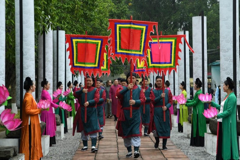 'Tống cựu nghinh tân' tái hiện nghi lễ cung đình đón xuân