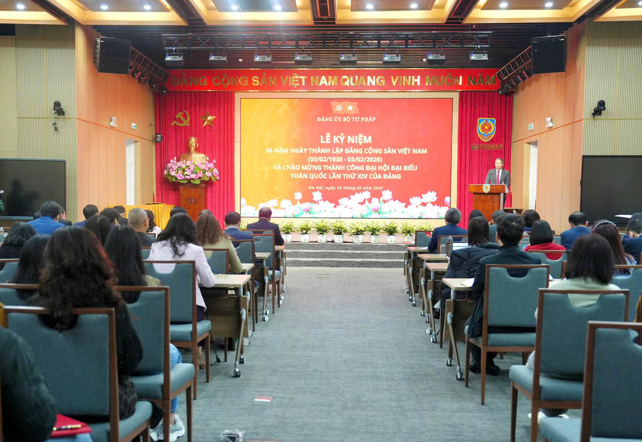 Ngành Tư pháp thiết thực triển khai, hiện thực hóa Nghị quyết Đại hội XIV của Đảng