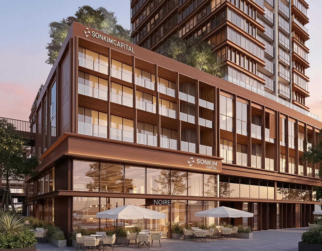 Văn phòng SonKim Capital tại Trung tâm Tài chính Quốc tế Việt Nam