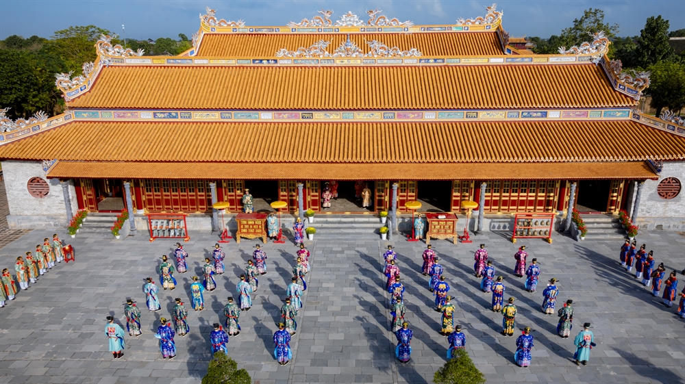 Tái hiện Lễ Thiết triều Nguyên đán tại Đại Nội Huế