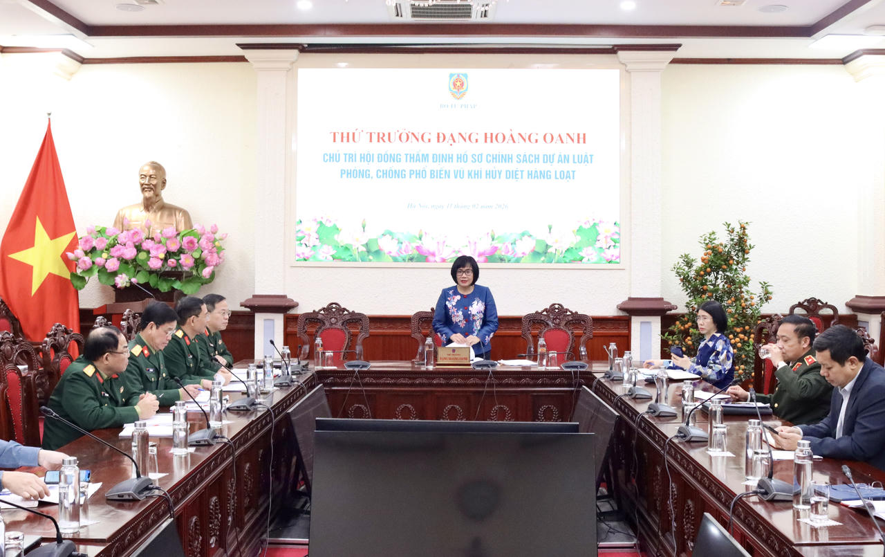 Bảo đảm hài hòa giữa an ninh quốc gia và phát triển kinh tế trong xây dựng Luật phòng, chống phổ biến vũ khí hủy diệt hàng loạt