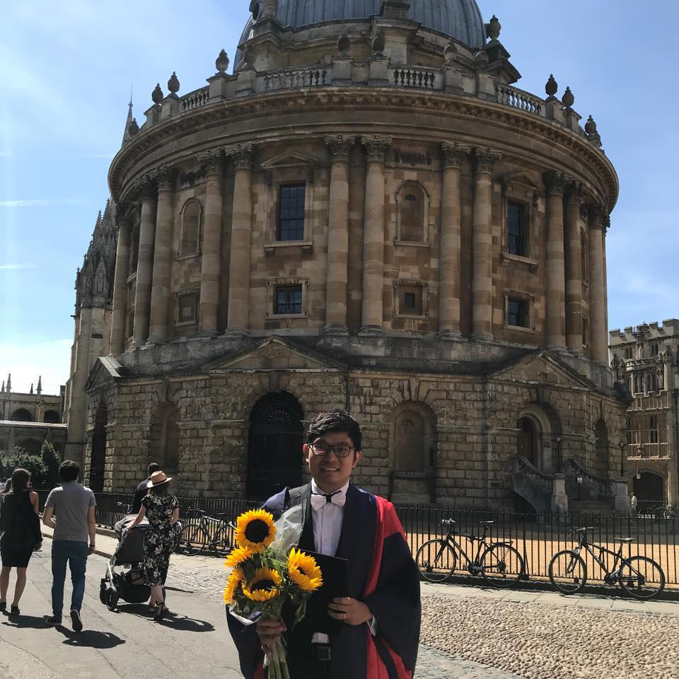 TS Trần Công Minh, hiện làm việc tại Đại học Oxford, Anh.